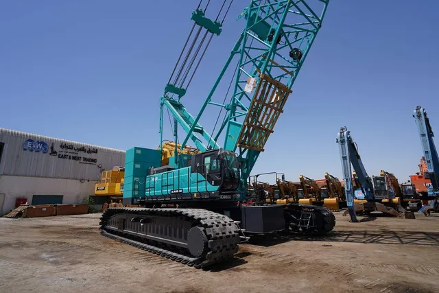 2018 Kobelco 7250S Crawler Crane Front Right Image