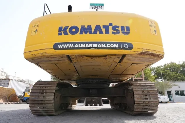 2018 Komatsu PC300-8MO Track Excavator Under carriage View