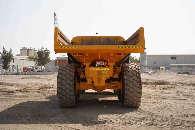 2019 Volvo A40G Articulated Dump Truck Rear View