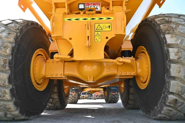 2019 Volvo A40G Articulated Dump Truck Undercarriage View