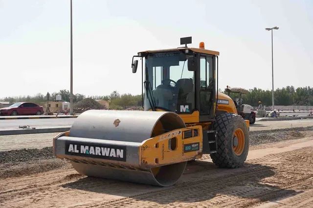 2019 Volvo SD110B Single Drum Roller Front Left View - RO-0341