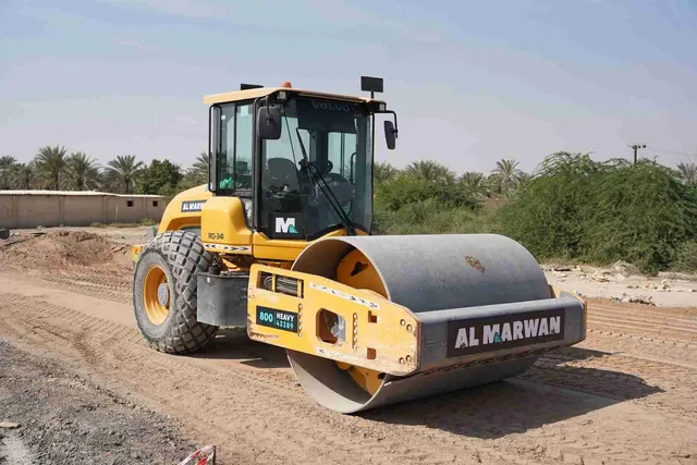 2019 Volvo SD110B Single Drum Roller Front Right View - RO-0341