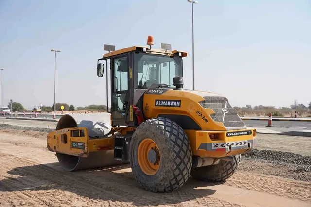 2019 Volvo SD110B Single Drum Roller Rear Left View - RO-0341