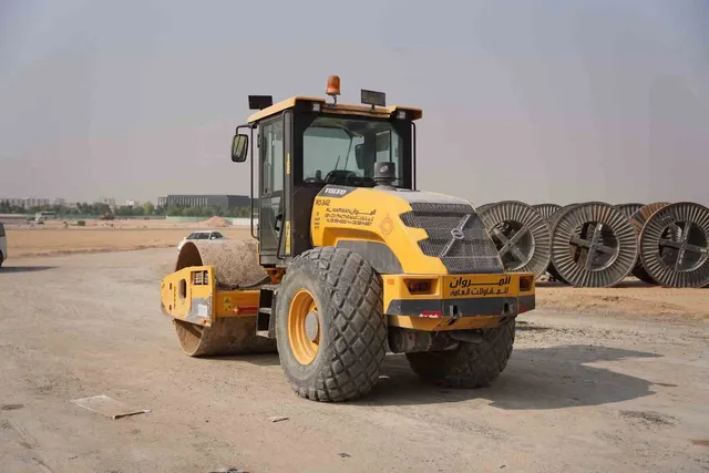 2019 Volvo SD110B Single Drum Roller Rear Left View - RO-0342