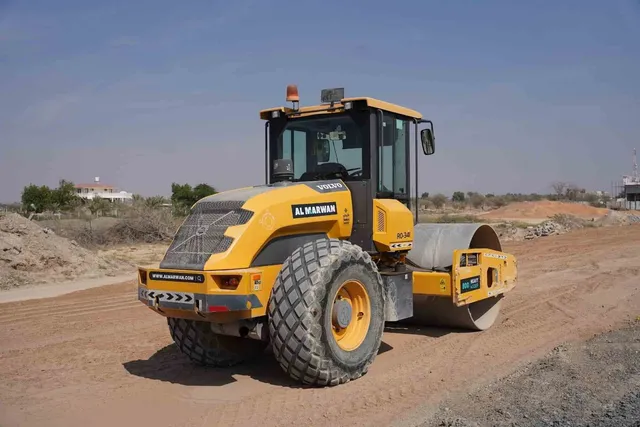 2019 Volvo SD110B Single Drum Roller Rear Right View - RO-0341