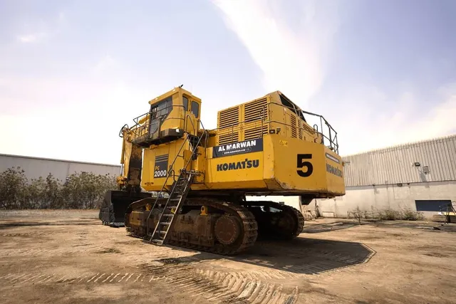 2019 Komatsu PC2000-8 Excavator Rear Left View