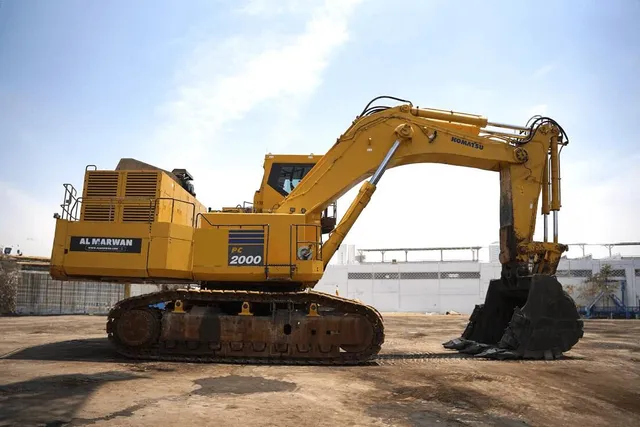 2019 Komatsu PC2000-8 Excavator Right Side View