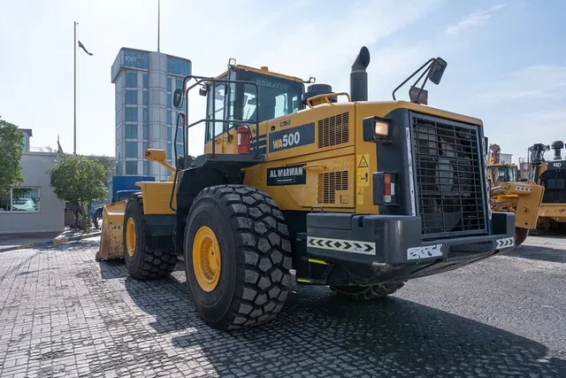 2019 Komatsu WA500-6R Wheel Loader Rear Left View
