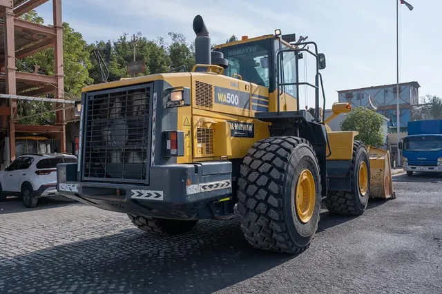 2019 Komatsu WA500-6R Wheel Loader Rear Right View
