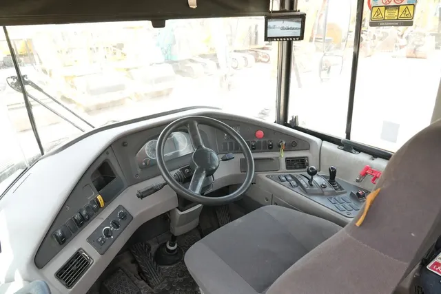 2019 Volvo A40G Articulated Dump Truck cabin view