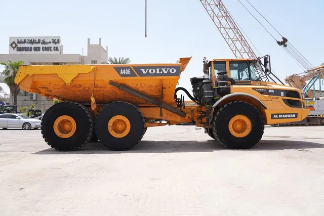 2019 Volvo A40G Articulated Dump Truck Right Side View