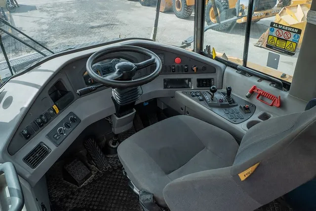 2019 Volvo A40G Truck Inside Cabin Image