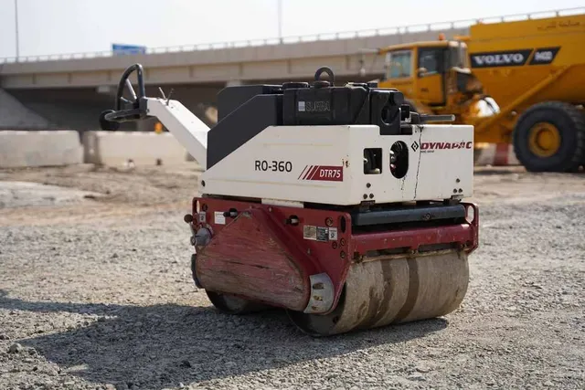 2020 Dynapac DTR75 Walk-Behind Roller Front Right View