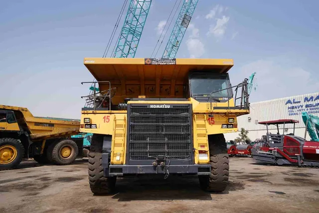 2020 Komatsu HD785-7 Rigid Dump Truck Front View - RD-0490