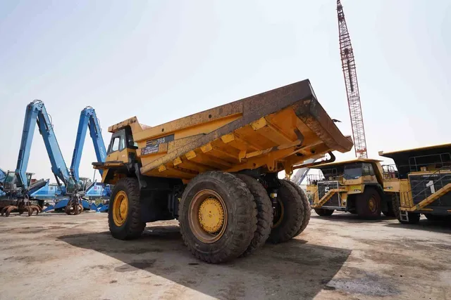 2020 Komatsu HD785-7 Rigid Dump Truck Rear Left View - RD-0491