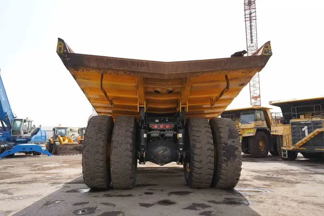 2020 Komatsu HD785-7 Rigid Dump Truck Rear View - RD-0490
