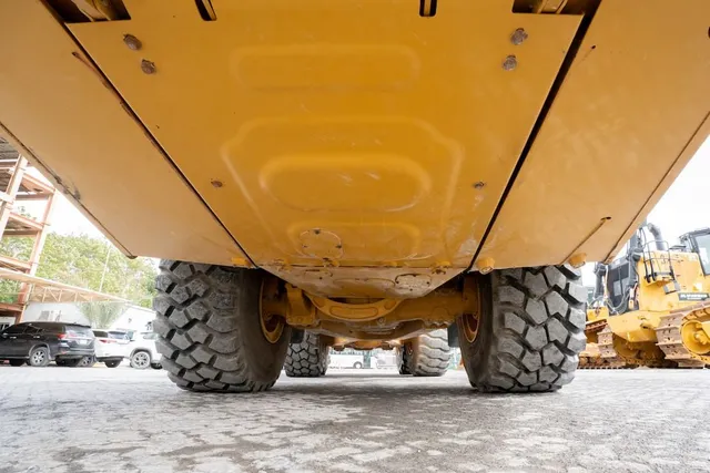 2020 Caterpillar 745 Articulated Dump Truck Under carriage View