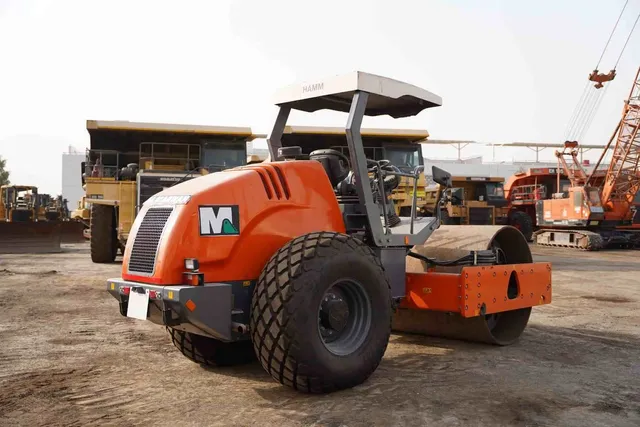 2021 Hamm 311D Single Drum Roller Rear Right View - RO-0438