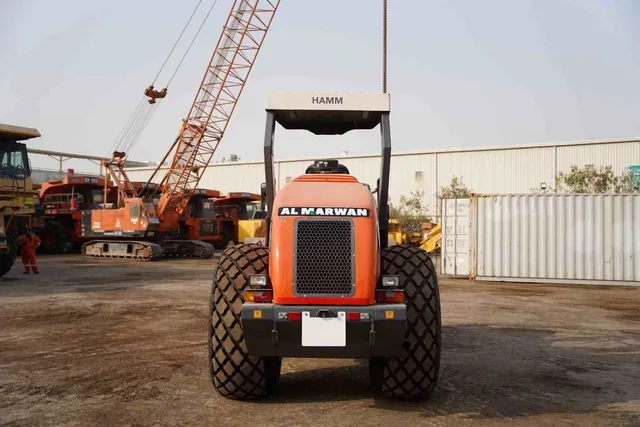 2021 Hamm 311D Single Drum Roller Rear View - RO-0438