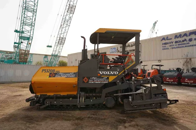 2021 Volvo P5320B ABG Track Paver Left View - AS-0052