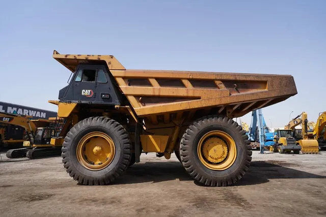 2021 Cat 777E Hauler Truck -Left side view