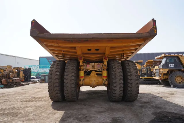 2021 Cat 777E Hauler Truck -Rear view