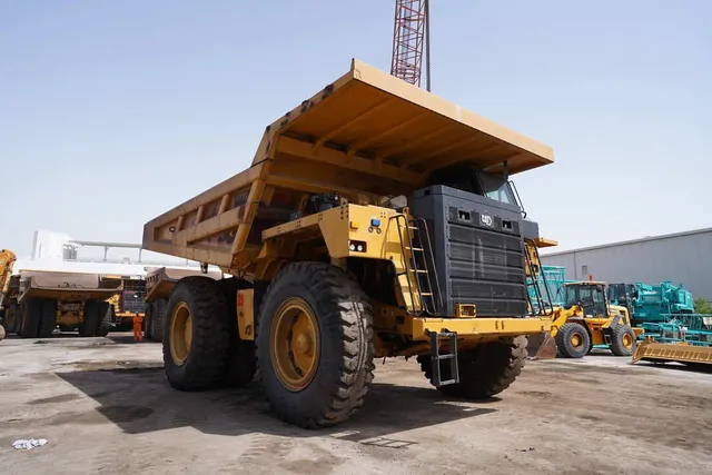 2021 Cat 777E Rigid Dumper Truck -Front-right-view