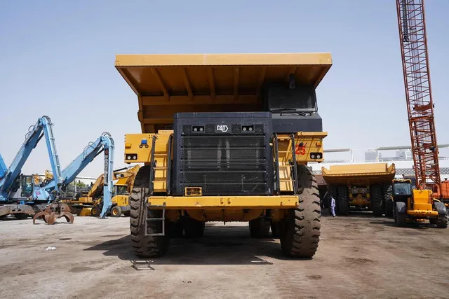 2021 Cat 777E Rigid Dumper Truck -Front view