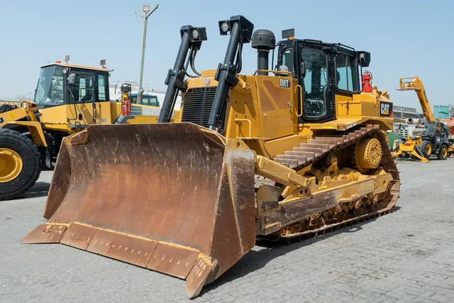 2021 Caterpillar D8T Bulldozer Front Left View