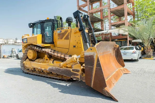 2021 Caterpillar D8T Bulldozer Front Right View
