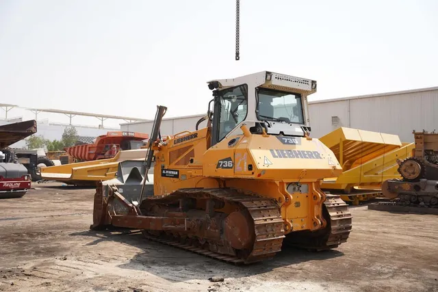 2021_liebherr_736_bulldozer_rear_left_view