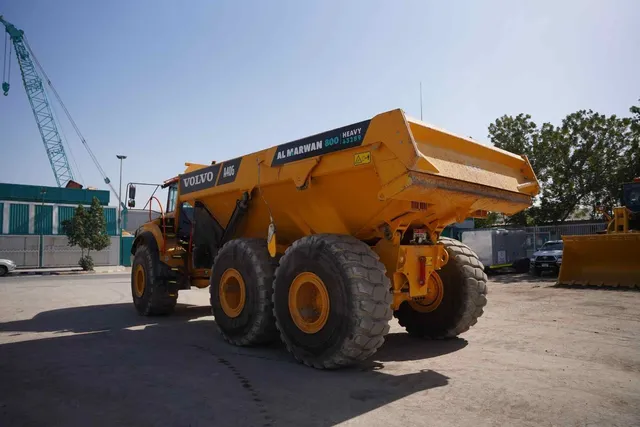 2022 Volvo A40G Articulated Dump Truck Rear Left View - AD-0494