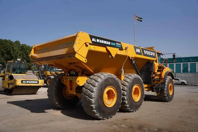 2022 Volvo A40G Articulated Dump Truck Rear Right View - AD-0469