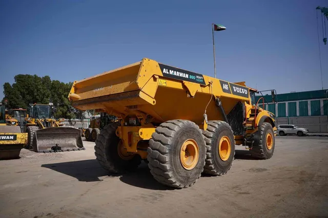 2022 Volvo A40G Articulated Dump Truck Rear Right View - AD-0494