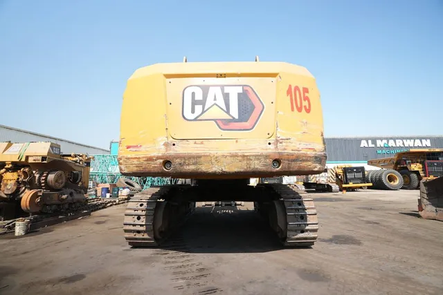 2022 Cat 395 Excavator Rear View