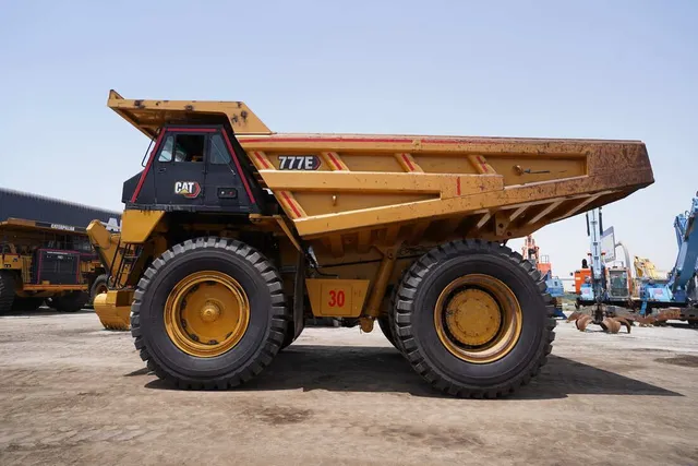 2022 Cat 777E Dumper Truck for Sale -Left side view