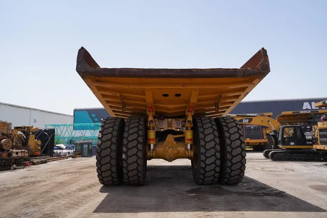 2022 Cat 777E Off-road Dump Truck-Rear view