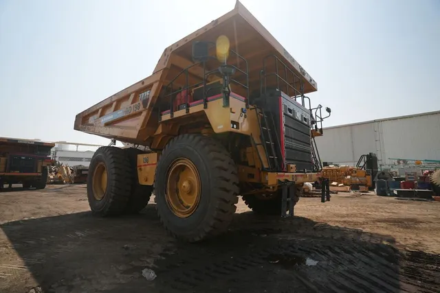 2022 Cat 777E Rigid Dump Truck Front Right View