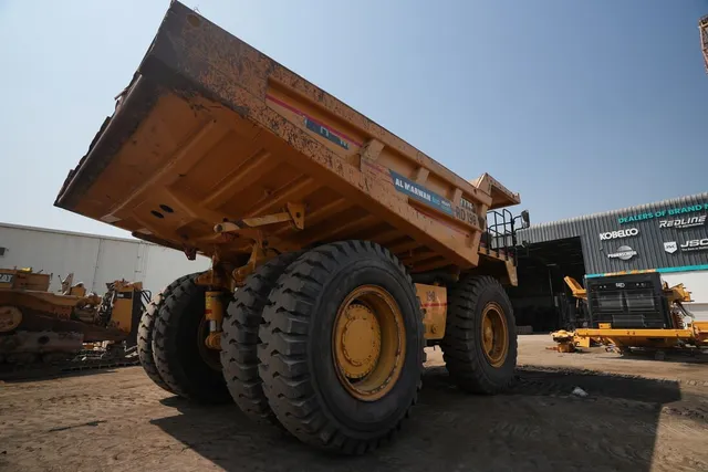 2022 Cat 777E Rigid Dump Truck Rear Right View