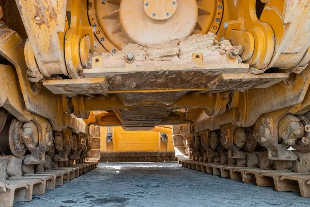 2022 Cat Bulldozer Under Carriage View