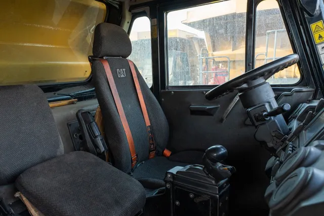 2022 Caterpillar 777 Rigid Dump Truck Inside Cabin View