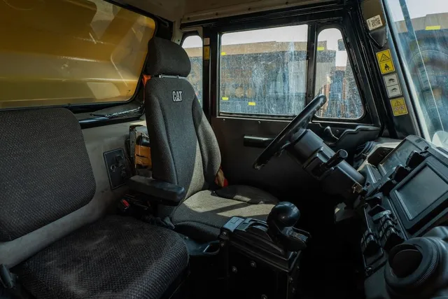 2022 Caterpillar 777E Rigid Dump Truck Inside Cabin View