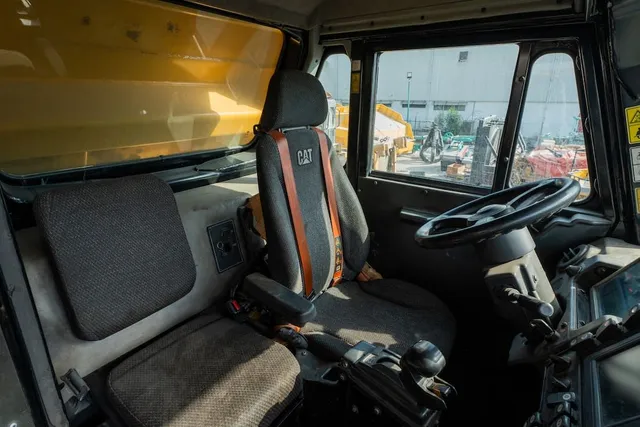 2022 Caterpillar 777E Rigid Dump Truck Inside Cabin View