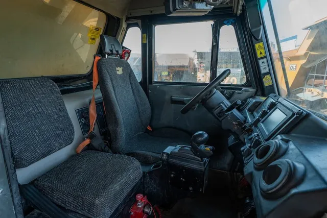 2022 Caterpillar 777E Rigid Dump Truck Inside Cabin View