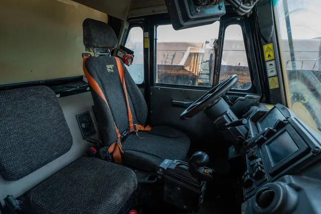 2022 Caterpillar 777E Rigid Dump Truck Inside Cabin View