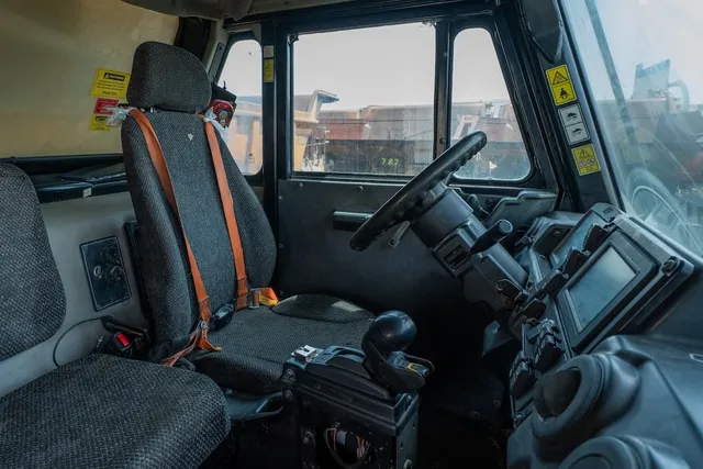 2022 Caterpillar 777E Rigid Dump Truck Inside Cabin View