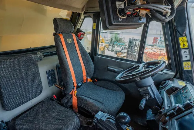 2022 Caterpillar 777E Rigid Dump Truck Inside Cabin VIew