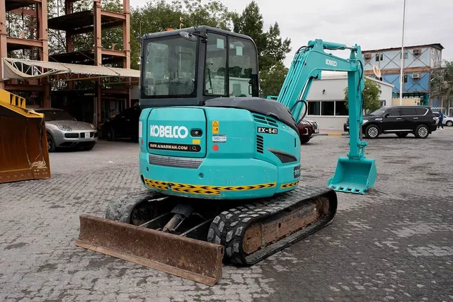 2022 Kobelco SK55SRX-6 Mini Excavator Rear Right View