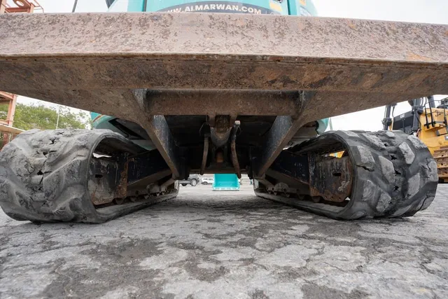2022 Kobelco SK55SRX-6 Mini Excavator Under carriage View