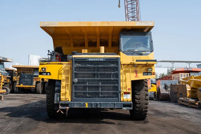 2022 Komatsu HD785-7 Rigid Dump Truck Front View